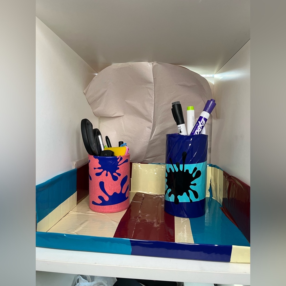 Fun Splat Colorful Desk Organizer Set - Picture 8 of 11
